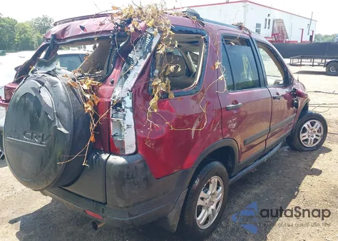 2004 Honda Cr-V Ex из США, поврежденный, VIN SHSRD78894U234314